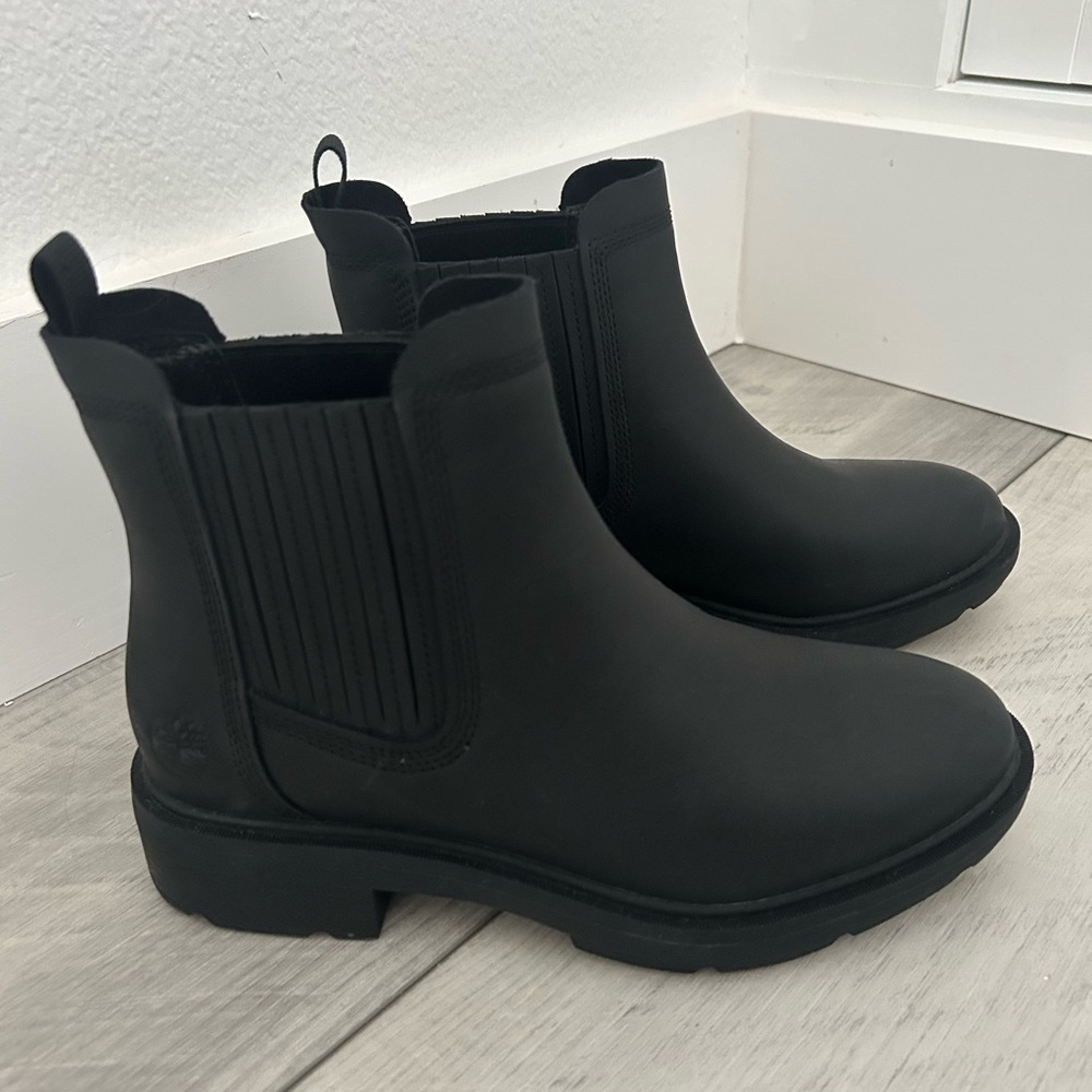 Women's Black Timberland Chelsea Boots